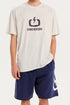 Emerson Logo Ανδρικό Κοντομάνικο  T-Shirt Πάγος